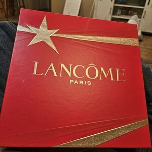 Lancome Red and Gold Gift Box